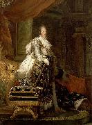 Francois Gerard Retrato de Carlos X de Francia en traje de coronacion oil on canvas
